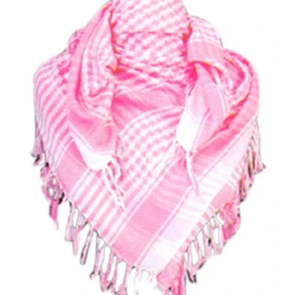 Scarf Two for $20 mix and match pink and white